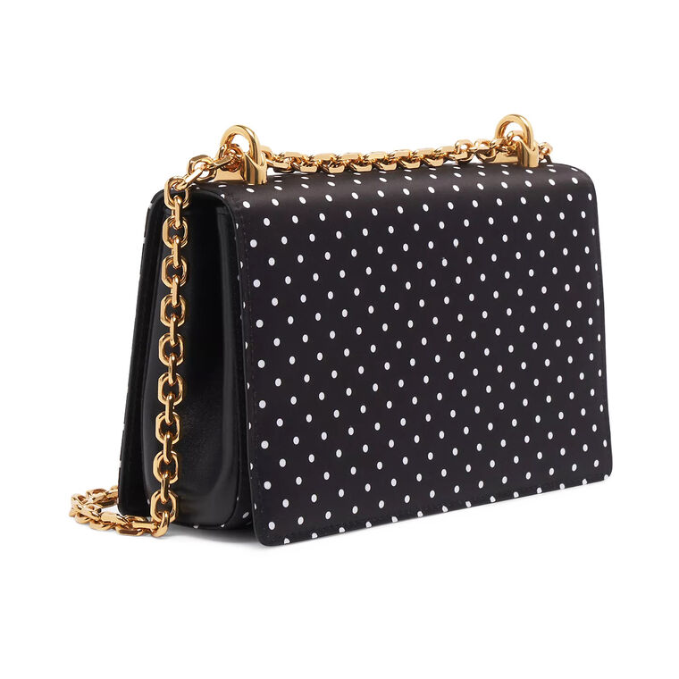 DG Girl Polka Dot Leather Crossbody Bag image number null