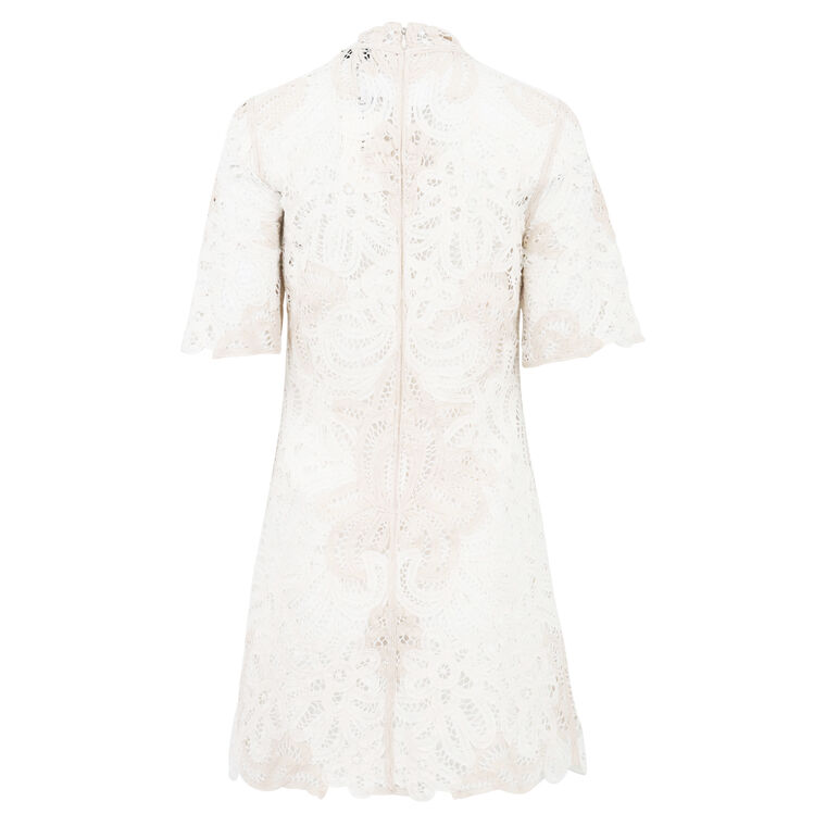 Branca Battenburg Short Sleeve Dress image number null
