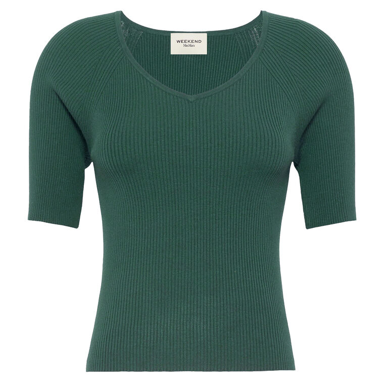 Tenente Short Sleeve Knit Top image number null