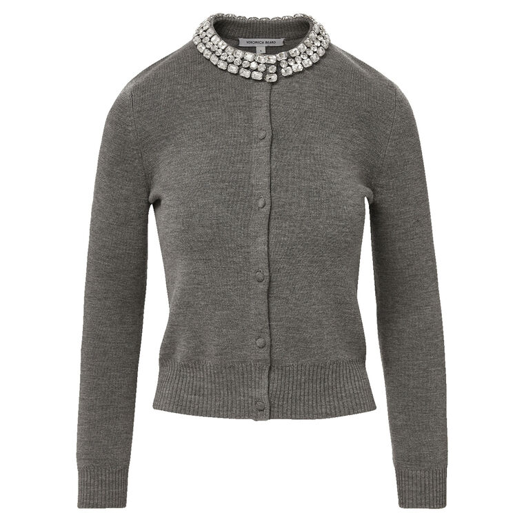 Daro Embellished Long Sleeve Cardigan image number null