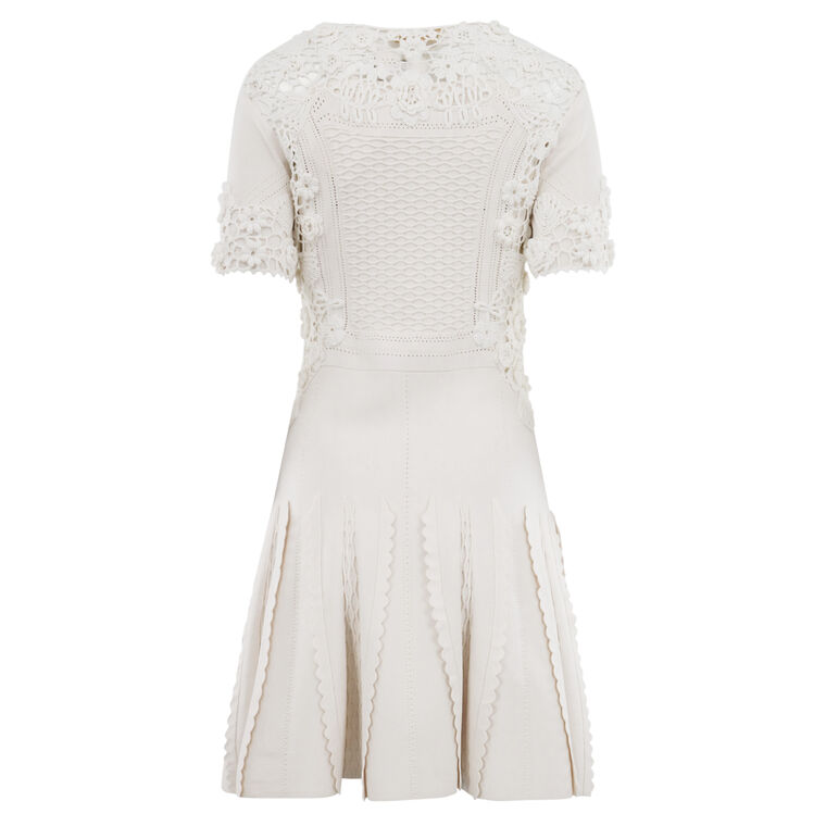 Henrietta Short Sleeve Knit Mini Dress image number null