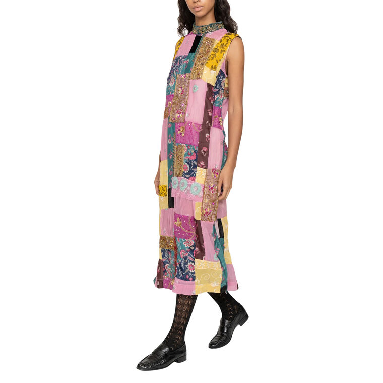 Phoebe Patchwork Dress image number null