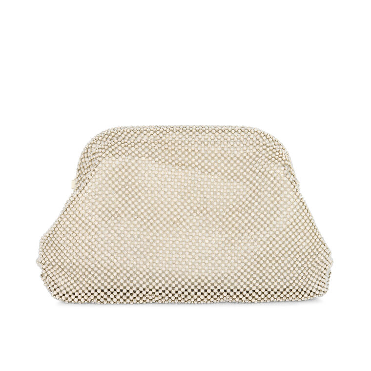 Doreen Opal Diamante Frame Pouch image number null