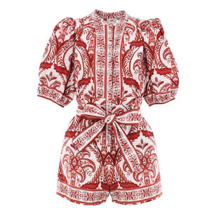 Tropical Cameo Organic Cotton Romper