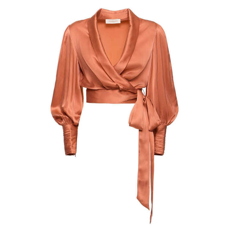 Silk Wrap Top image number null