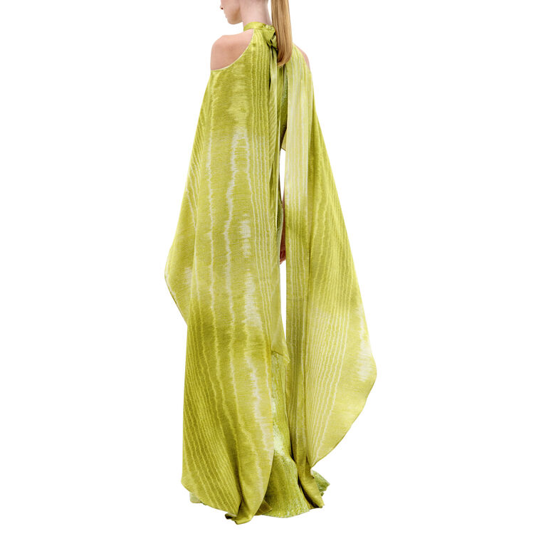 Adelia Sequin Cape Maxi Dress image number null