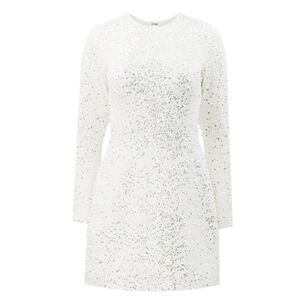 Avery Long Sleeve Sequin Mini Dress