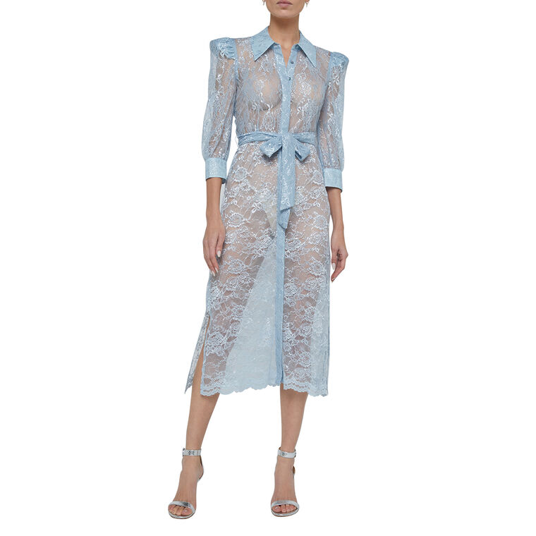 Kaiya Sequined Lace Dress image number null
