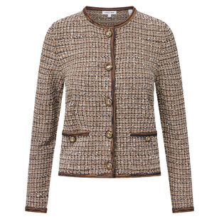 Brisa Tweed Knit Jacket
