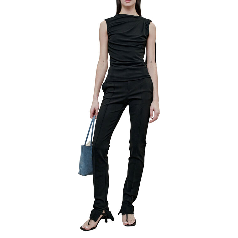 Floriana Sleeveless High Neck Top image number null