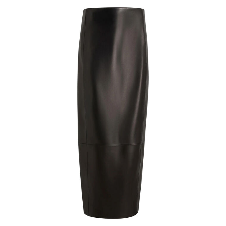 Lyle Leather Skirt  image number null