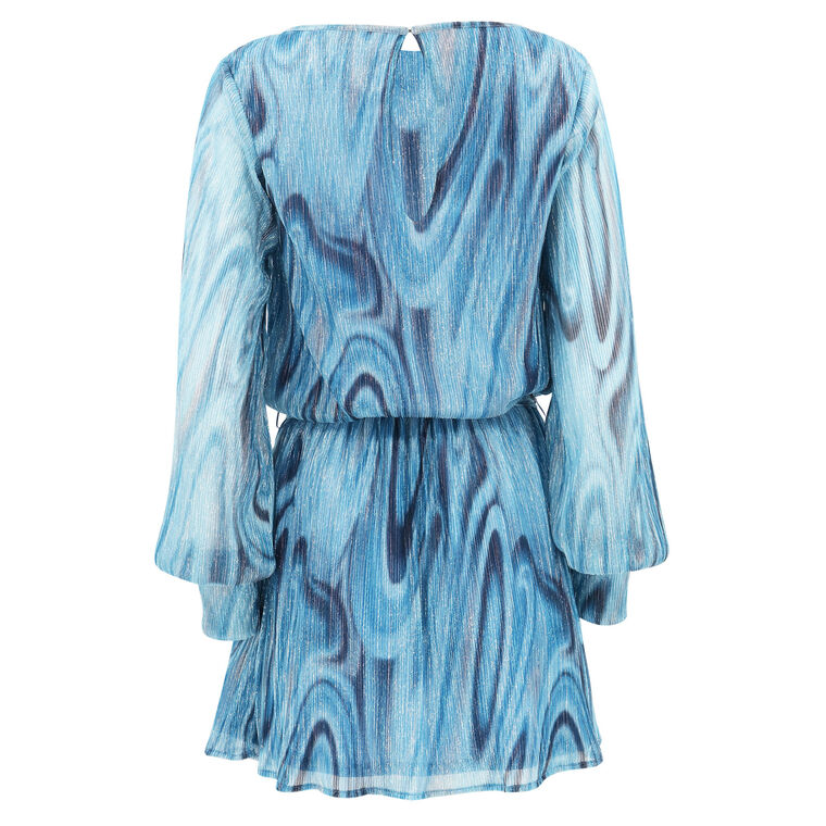 Emberly Long Sleeve Mini Dress image number null