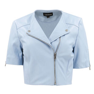 Kirsi Cropped Biker Jacket