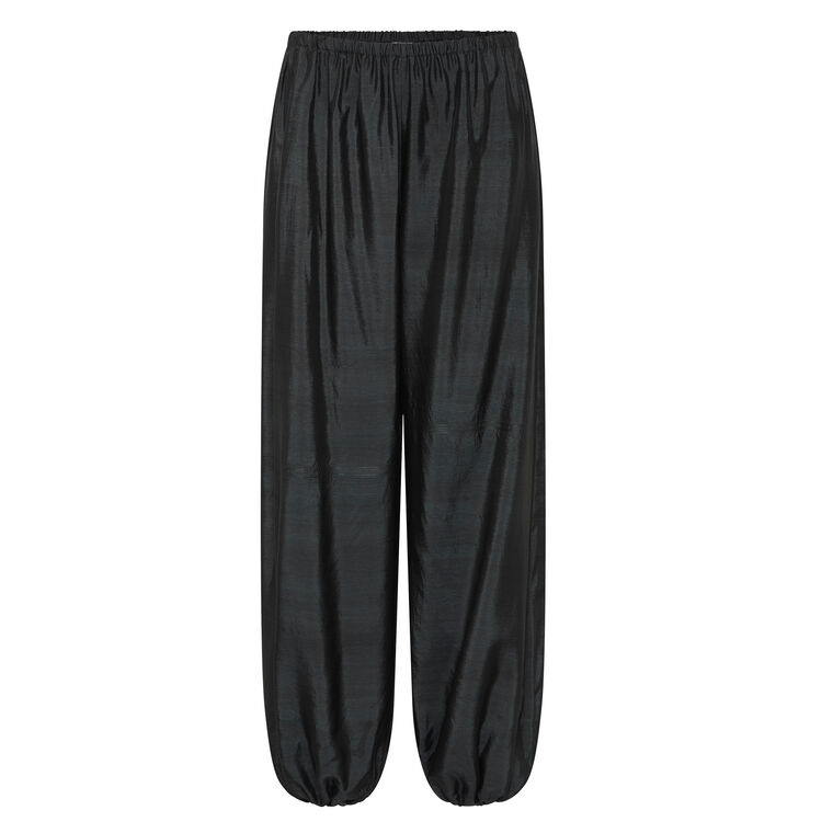 Silk Adjustable Balloon Pants image number null