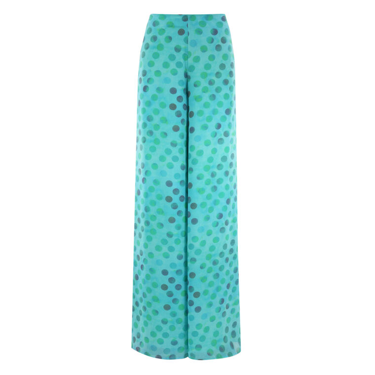 Verde Wide-Leg Pants image number null