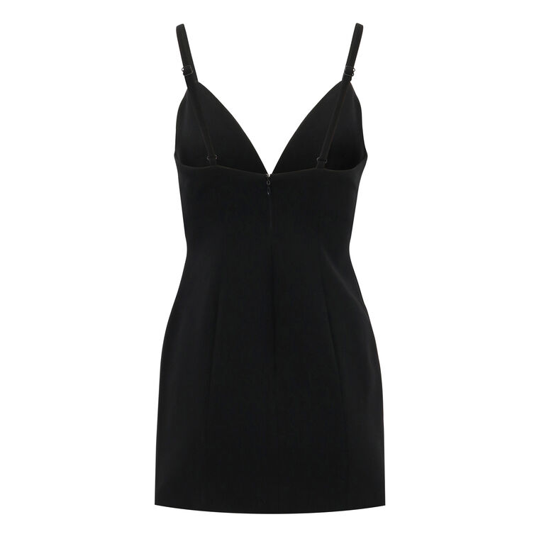 Adele Embellished Bow Mini Dress image number null