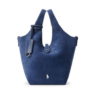 Polo Small Play Suede Crossbody Tote