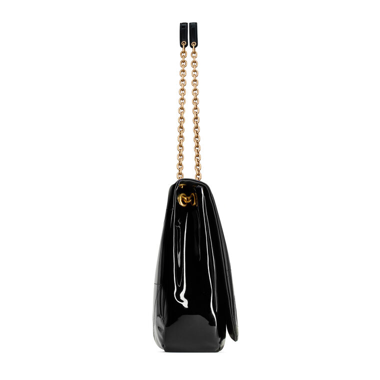Jamie Patent Leather Shoulder Bag image number null