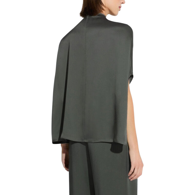 Satin Cape Tee image number null