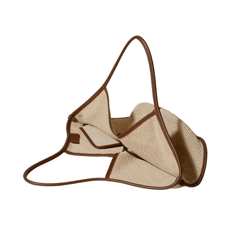 Calella Soft Raffia Tote Bag image number null