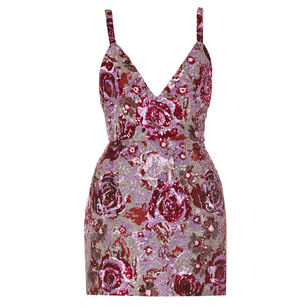 Allegra Sleeveless Sequin Mini Dress