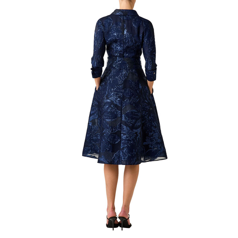Jacquard Shirt Dress image number null