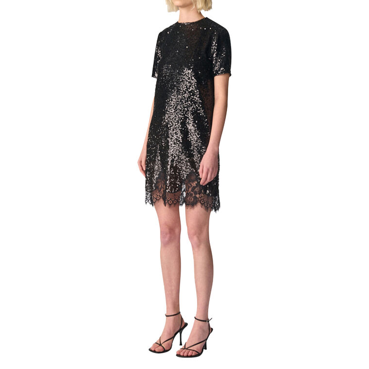 Sequin Mini Dress image number null