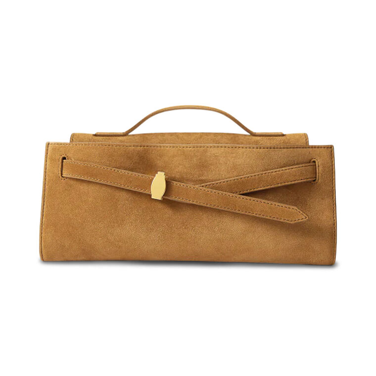 Suede Dash Clutch image number null