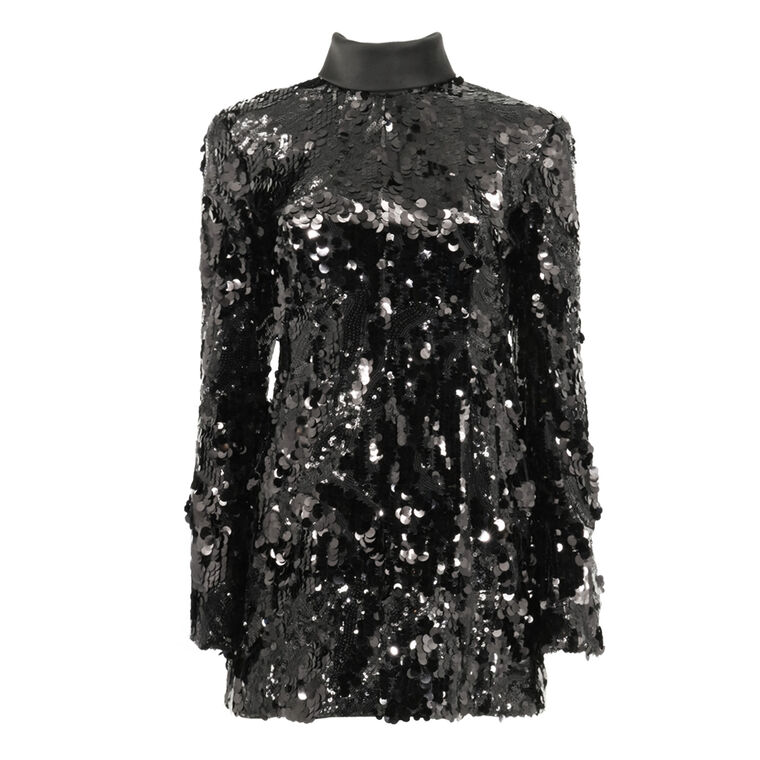 Toni Sequin Dress image number null