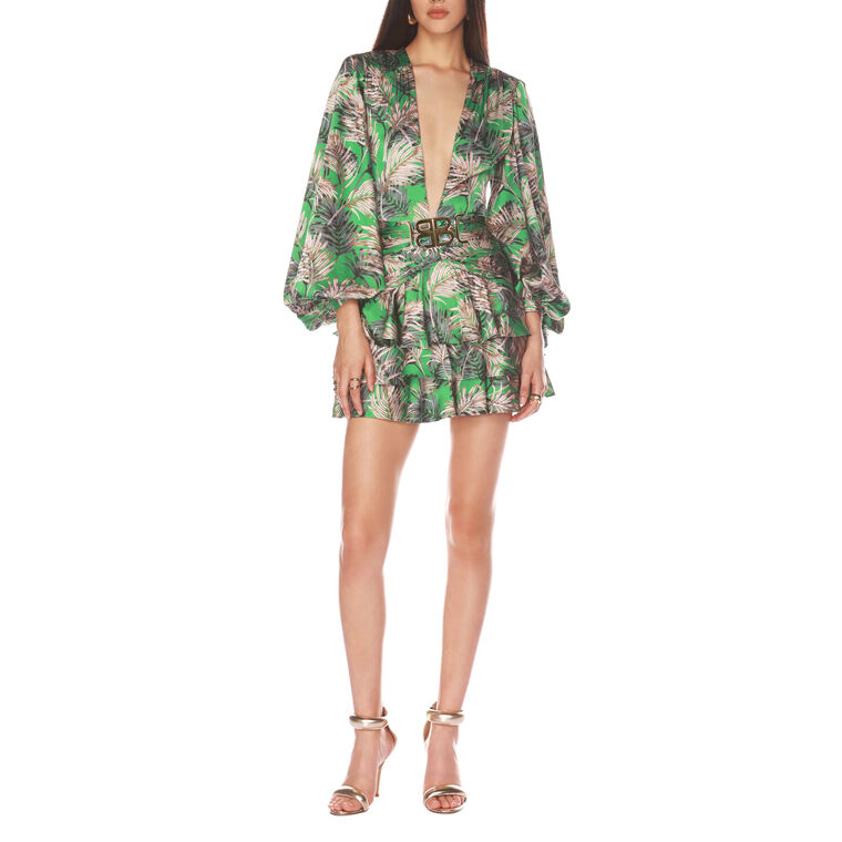 Bedouin Havana Mini Dress image number null