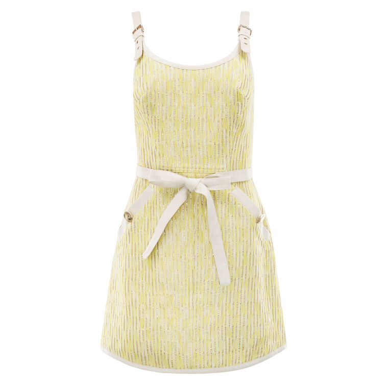 Luccia Sleeveless Wrap Mini Dress image number null