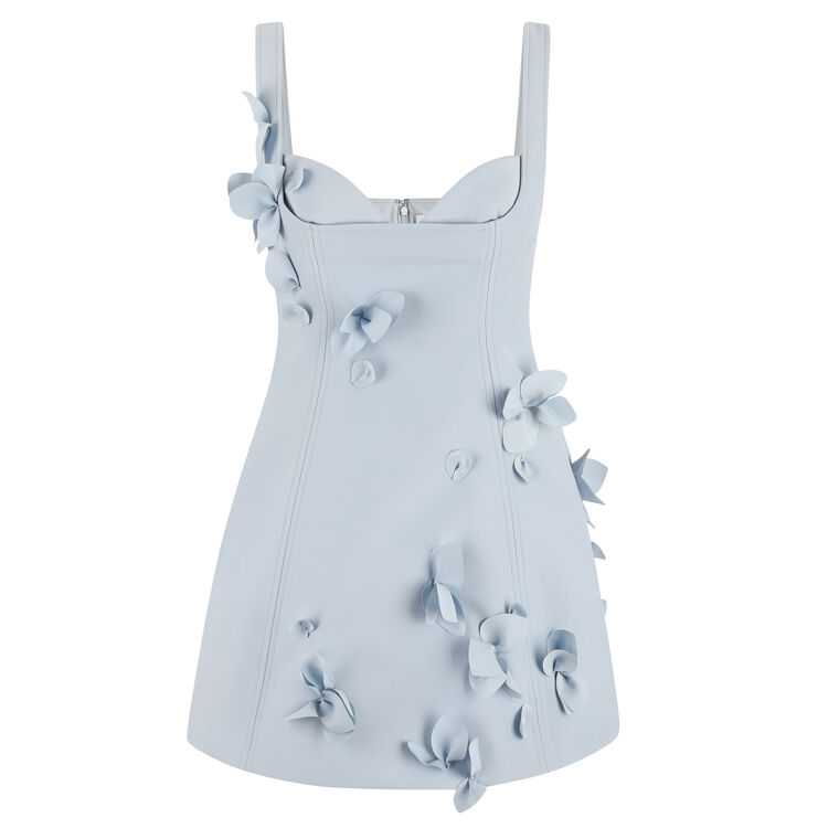 Eskett Sleeveless 3D Petal Mini Dress image number null