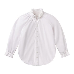 Loretta Long Sleeve Ruffle Top