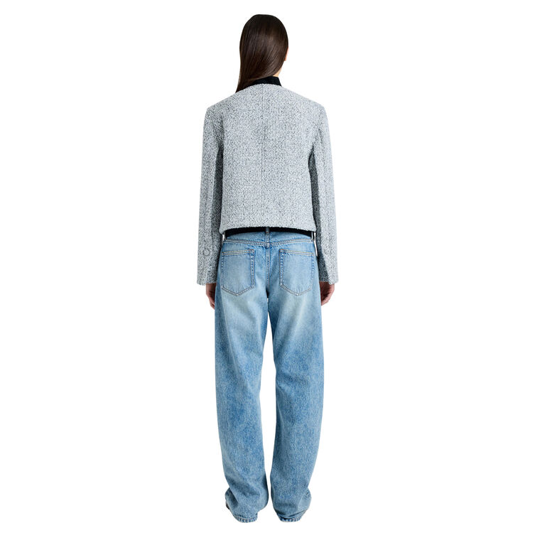 Lea Cropped Boucle Jacket image number null
