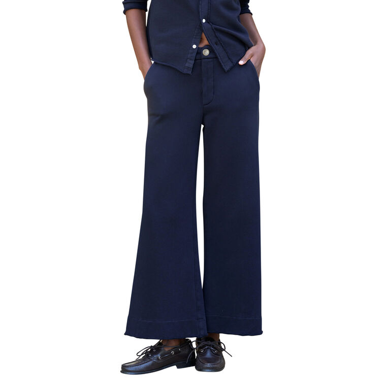 Riley Wide Trouser Sweatpant image number null