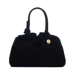 The Maxi Swan 2.0 Bag In Suede