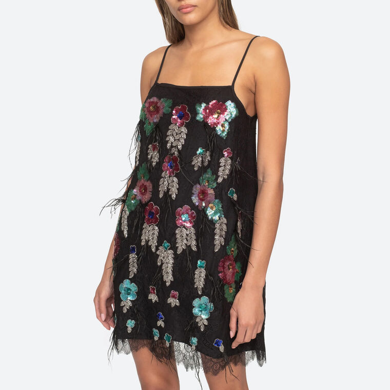 Bethany Lace Slip Dress image number null