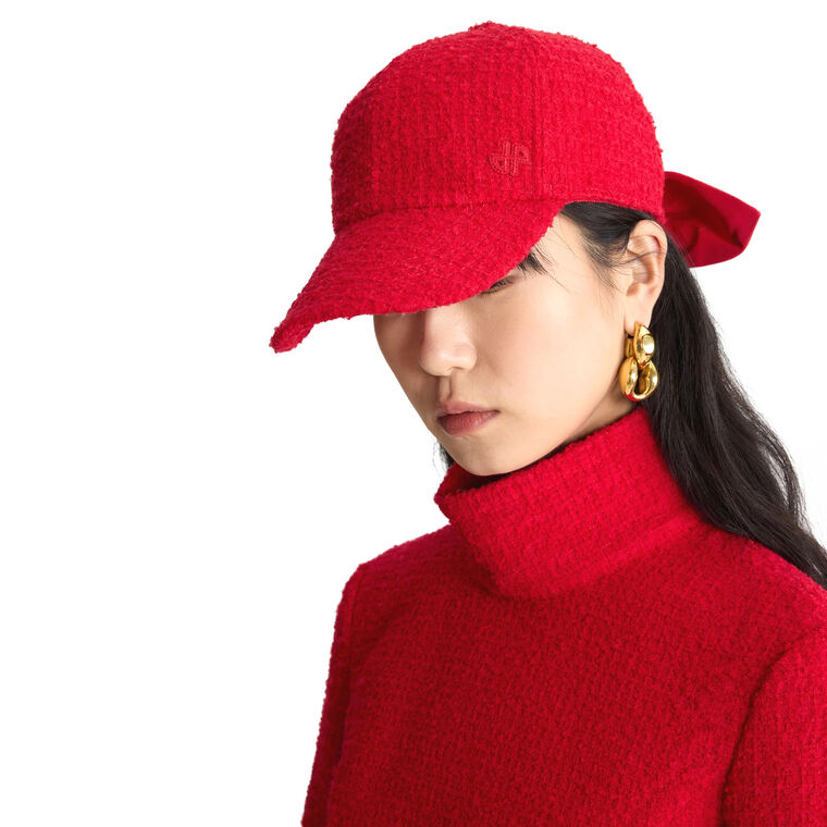 Couture Cap In Winter Tweed image number null