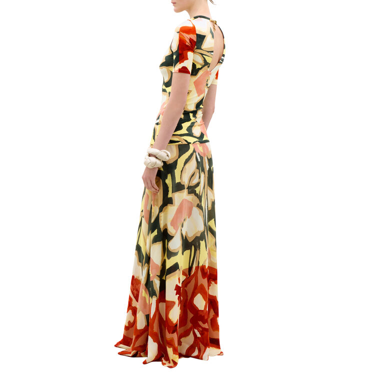 Beca Short Sleeve Maxi Dress image number null