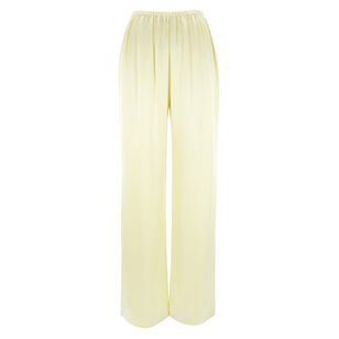 Lillian Straight-Leg Satin Pant