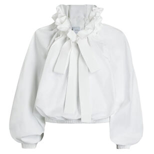 Iconic Cotton Poplin Volume Top