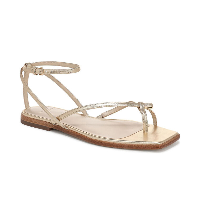 Ali Ankle Strap Flat Sandal image number null