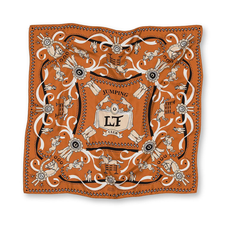 Jumping Silk Scarf image number null