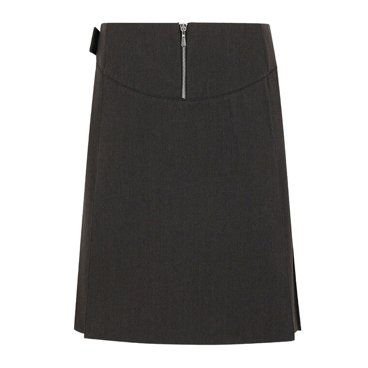 Pleated Belted Skirt image number null