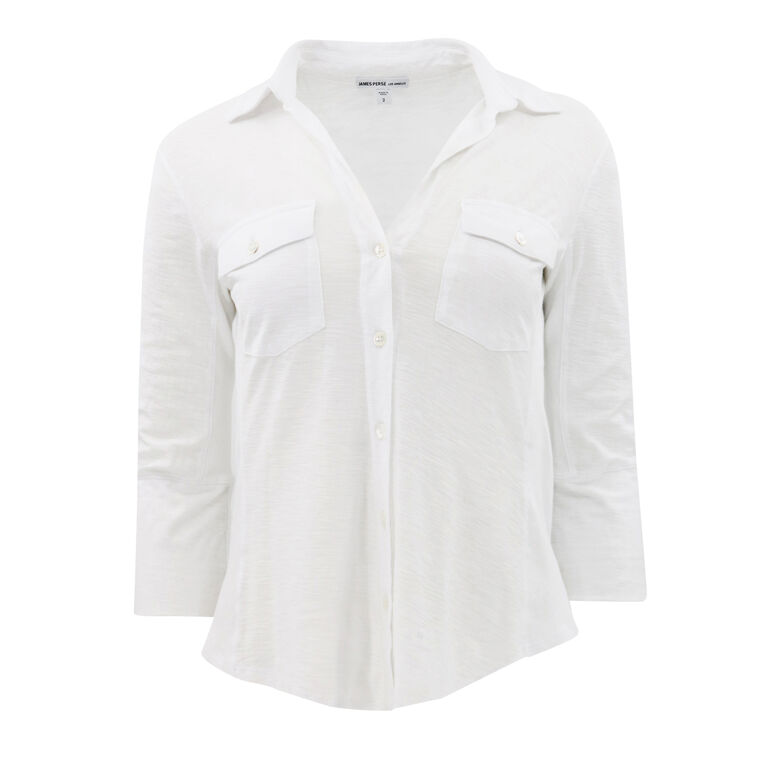 Contrast Panel Shirt image number null