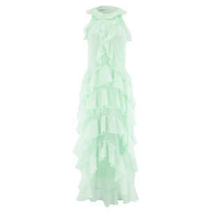 Calla Ruffle Sheer Dress