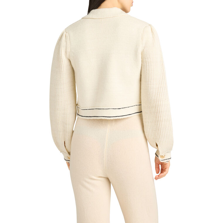 Riya Long Sleeve Sweater Jacket image number null