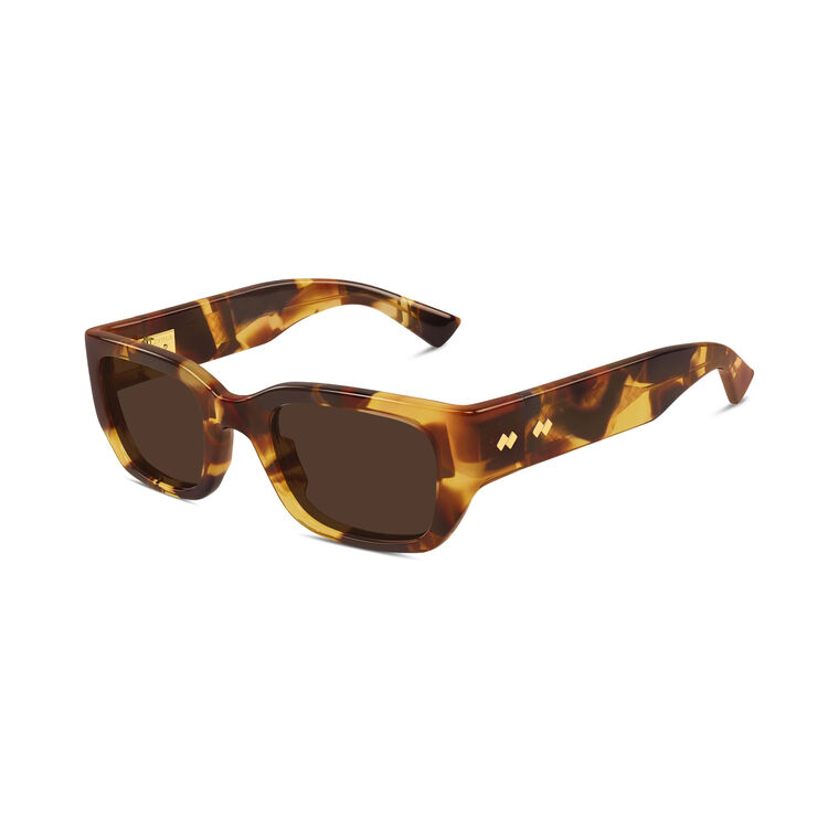 Spotted Square Sunglasses image number null