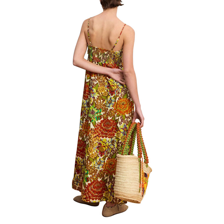 Lana Square Neck Day Dress image number null