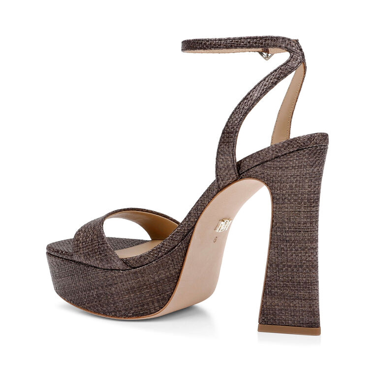 Caia Platform Sandal With Heart-Shaped Buckle image number null